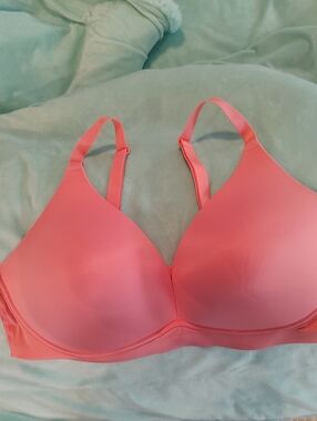 Soma Smooth T-Shirt Bra - Coral